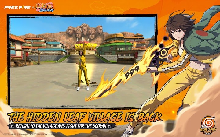 Free Fire x NARUTO SHIPPUDEN screenshot