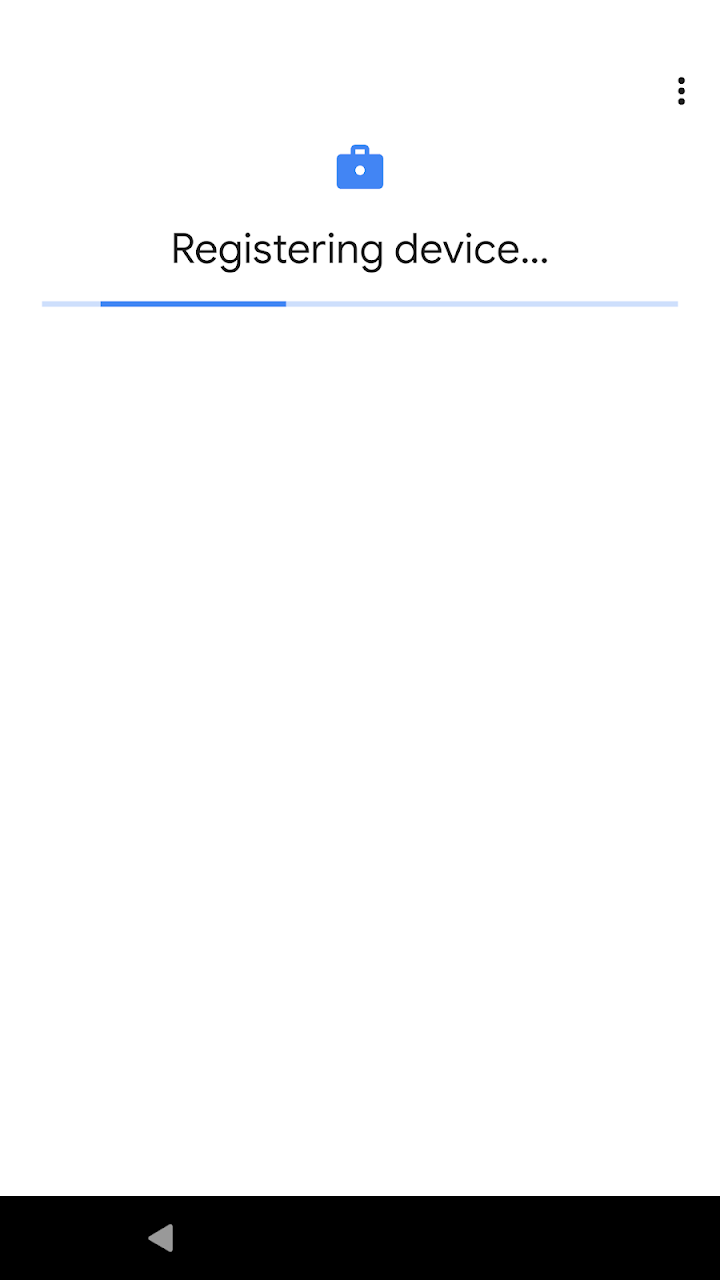 Android Device Policy screenshot