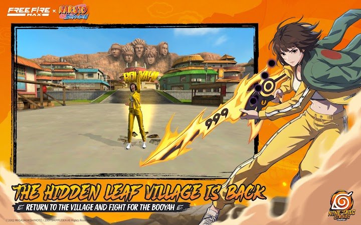 Free Fire MAX x NARUTO screenshot
