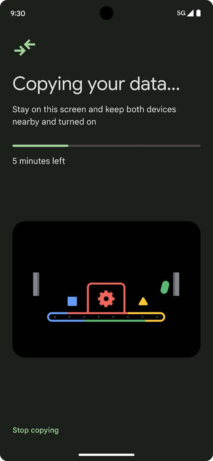 Android Switch screenshot
