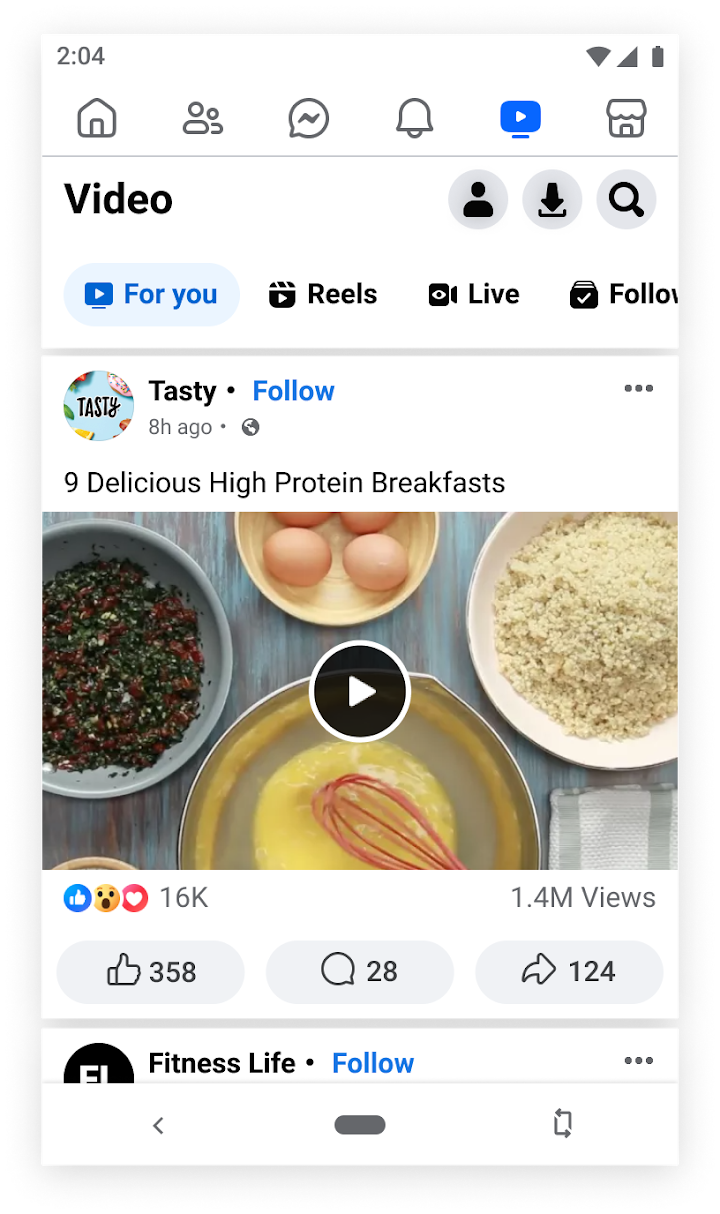 Facebook Lite screenshot