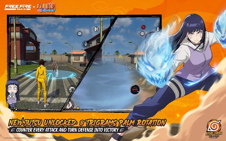 Free Fire MAX x NARUTO screenshot
