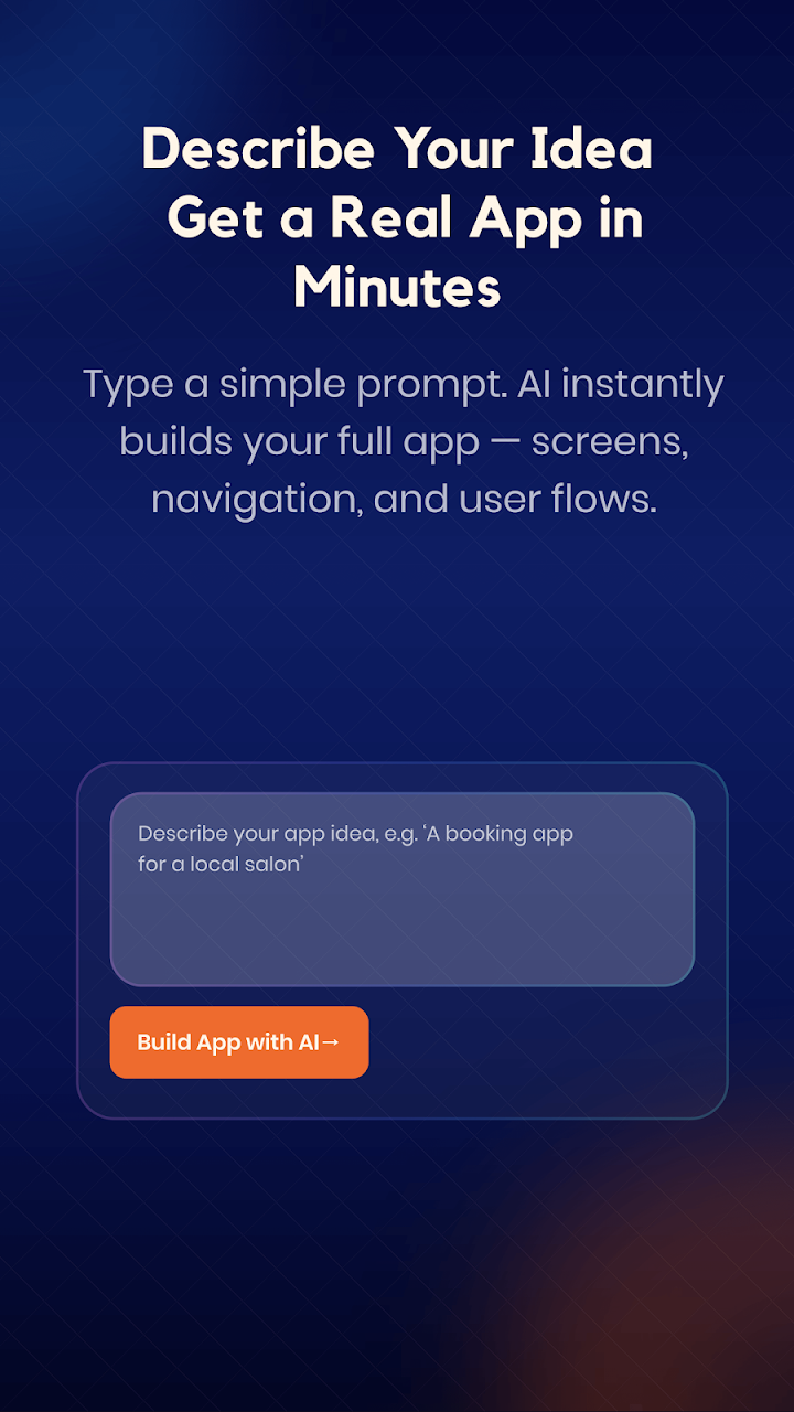AI App Maker Builder Appy Pie screenshot