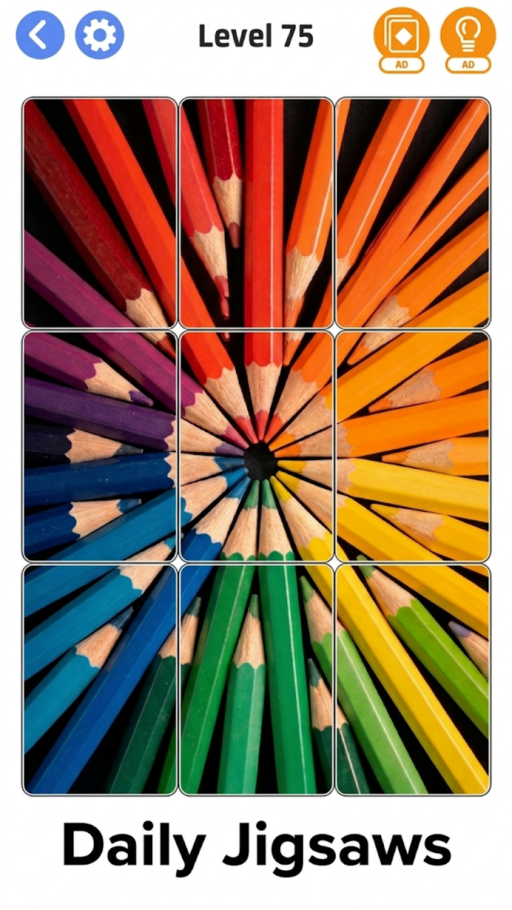 Jigsparkle Puzzle: Slide Fun screenshot