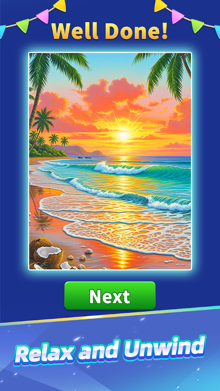 Jigsawflow Solitaire Puzzle screenshot