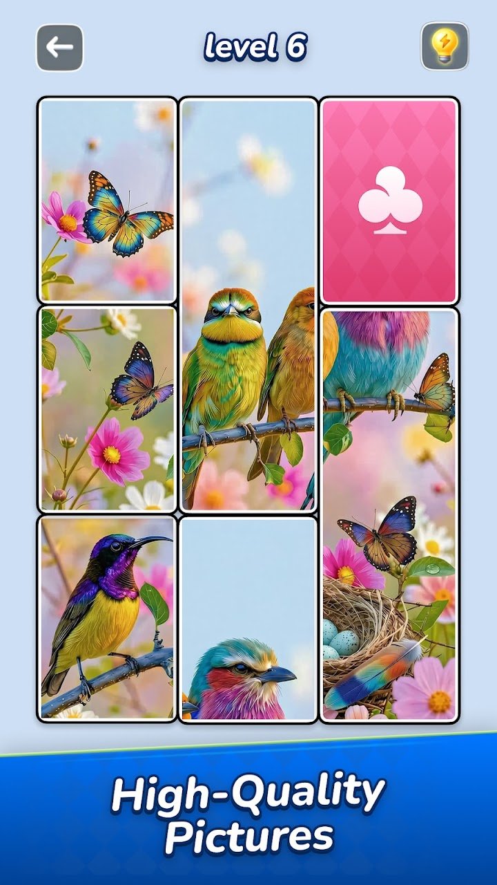 Jigsawcard Solitaire Puzzle screenshot