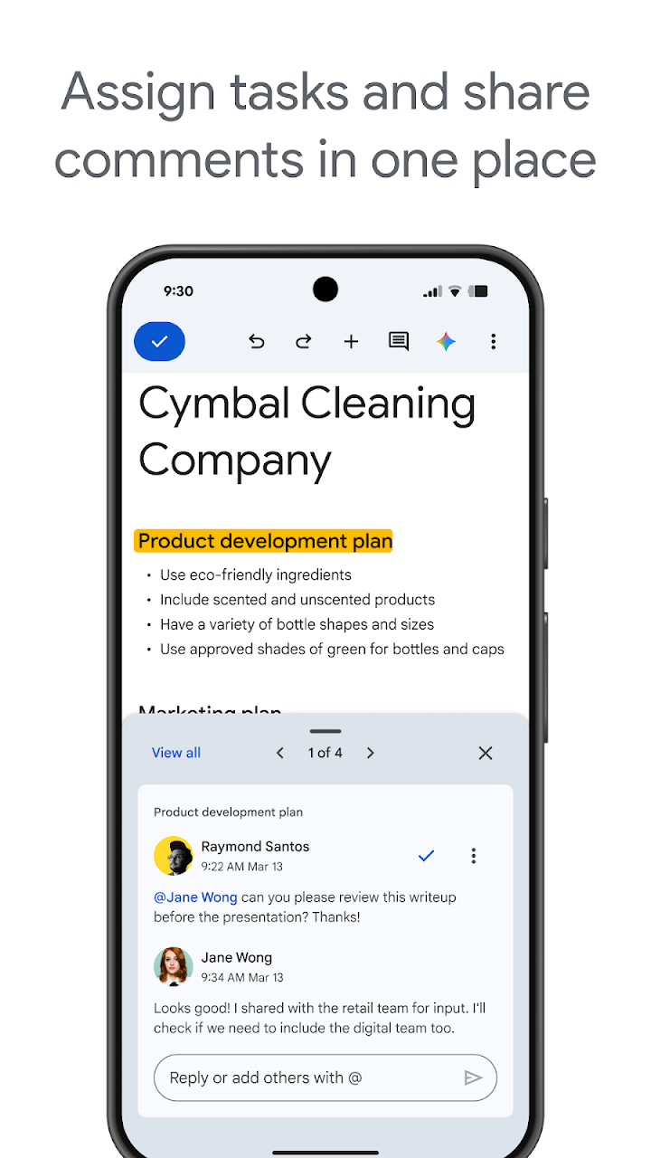 Google Docs screenshot