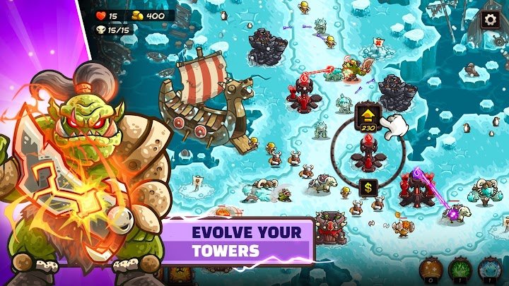 Kingdom Rush Vengeance TD Game screenshot