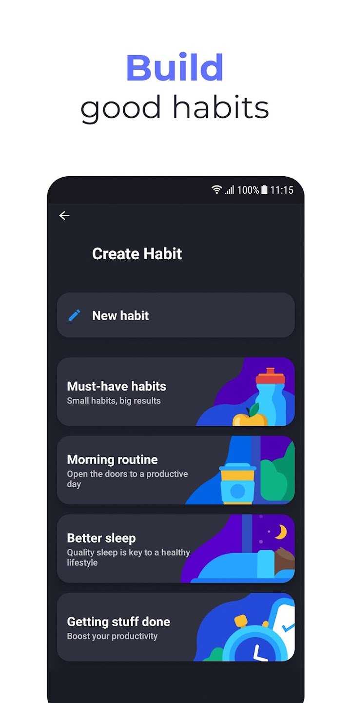 Productive - Habit tracker screenshot