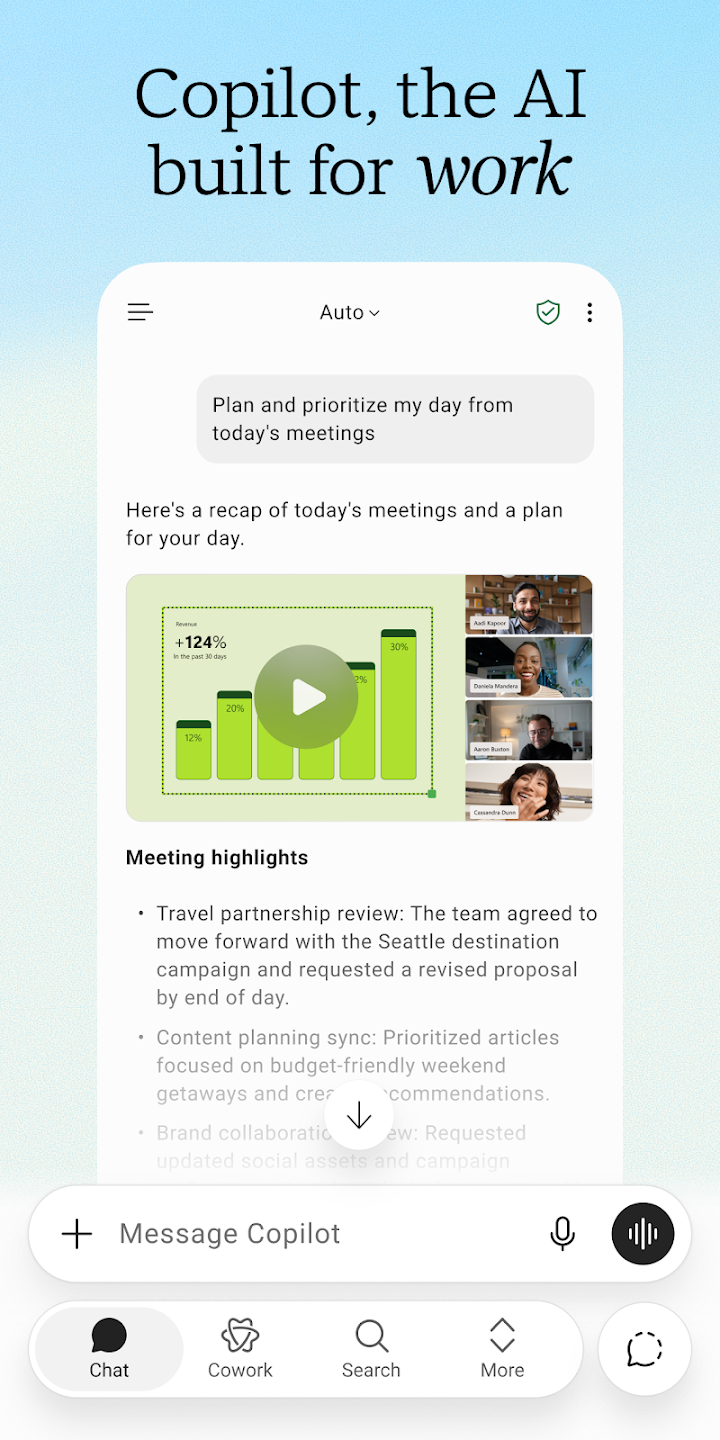 Microsoft Copilot screenshot