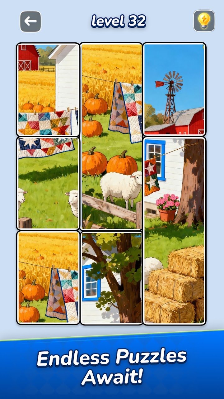Jigsawcard Solitaire Puzzle screenshot