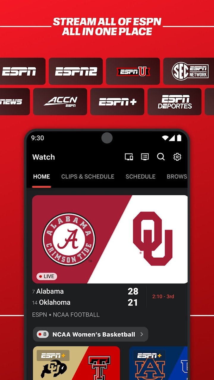 ESPN screenshot