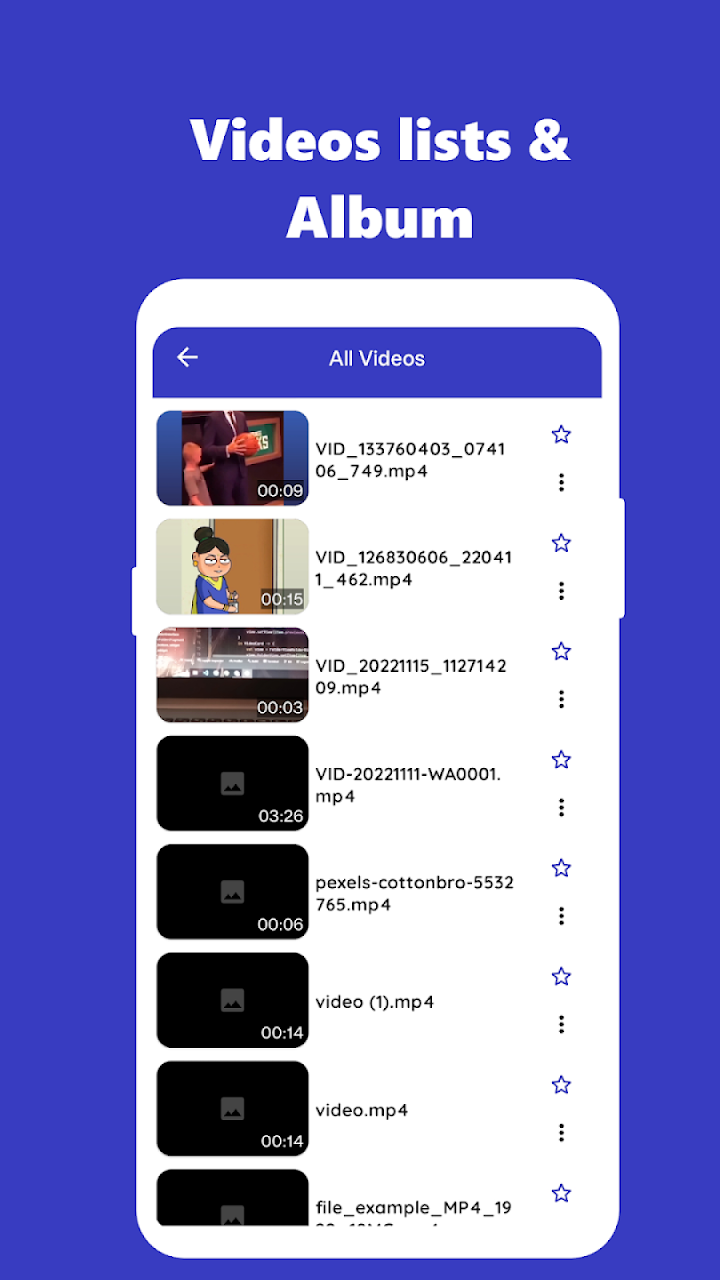 Video Player Subtitle Support screenshot