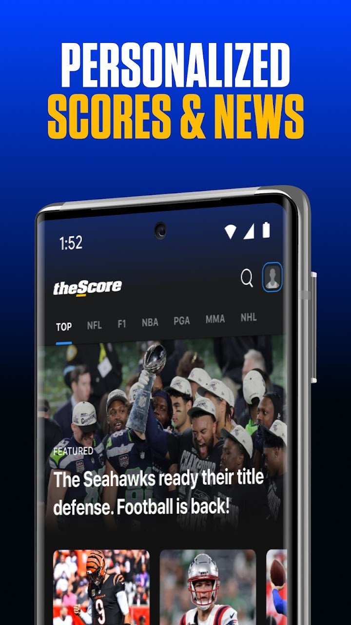 theScore: Sports News & Scores screenshot