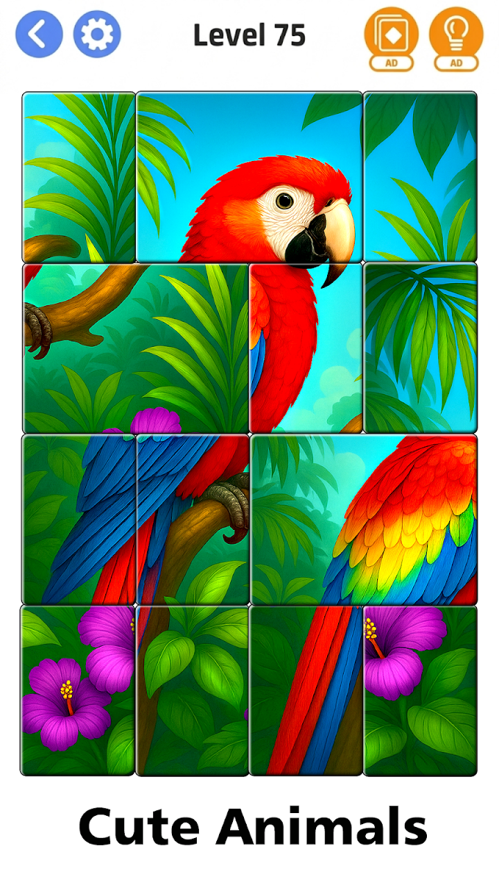 Jigsparkle Puzzle: Slide Fun screenshot