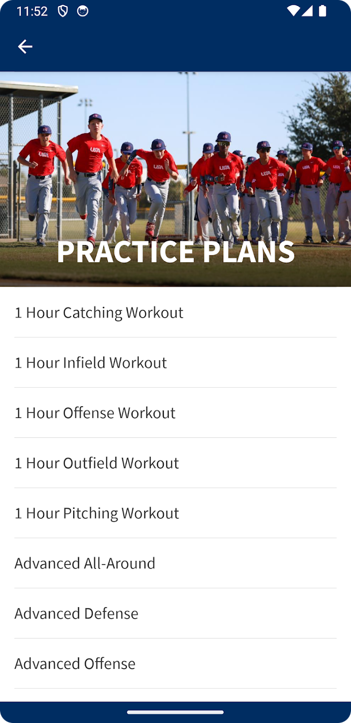 USA Baseball screenshot