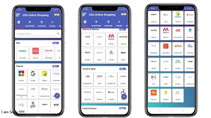USA Online Shopping App screenshot
