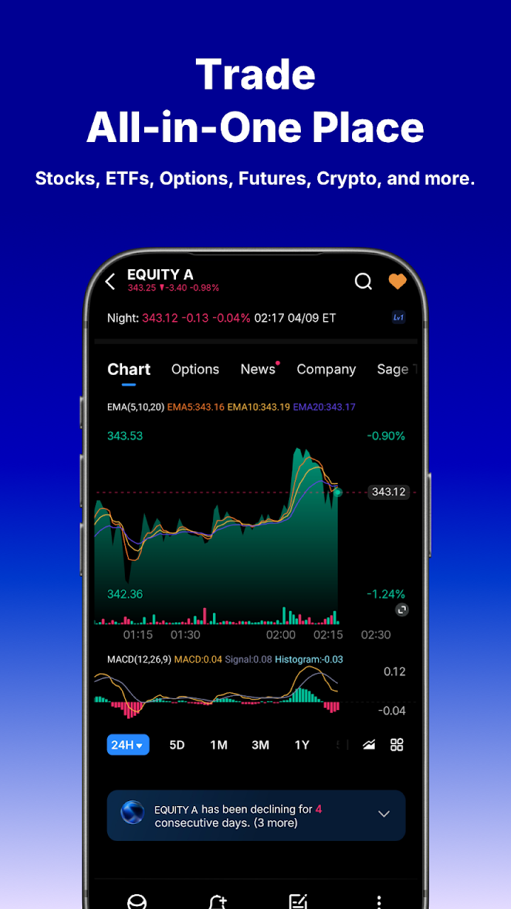 Webull: Investing & Trading screenshot