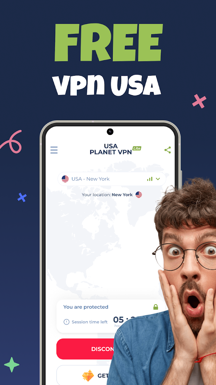 USA VPN - Turbo Private Proxy screenshot