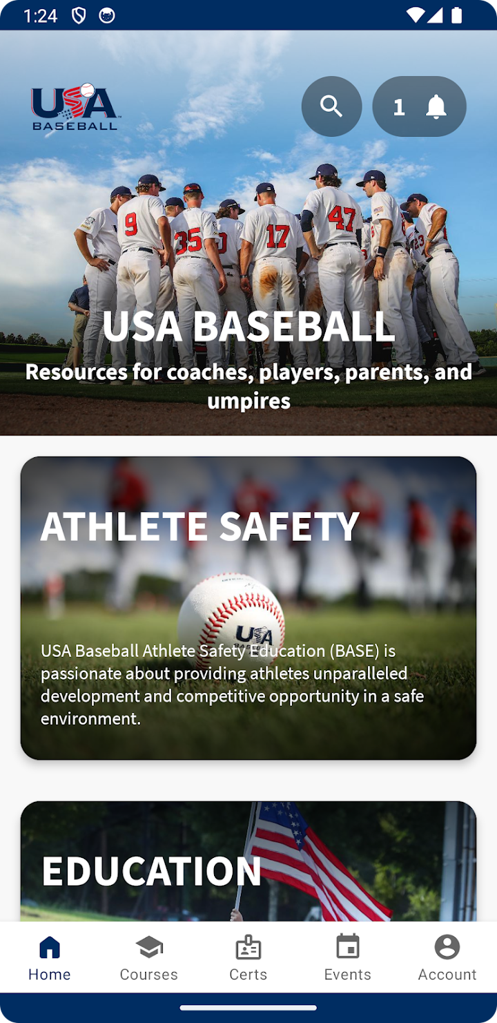 USA Baseball screenshot