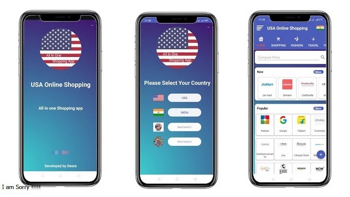 USA Online Shopping App screenshot