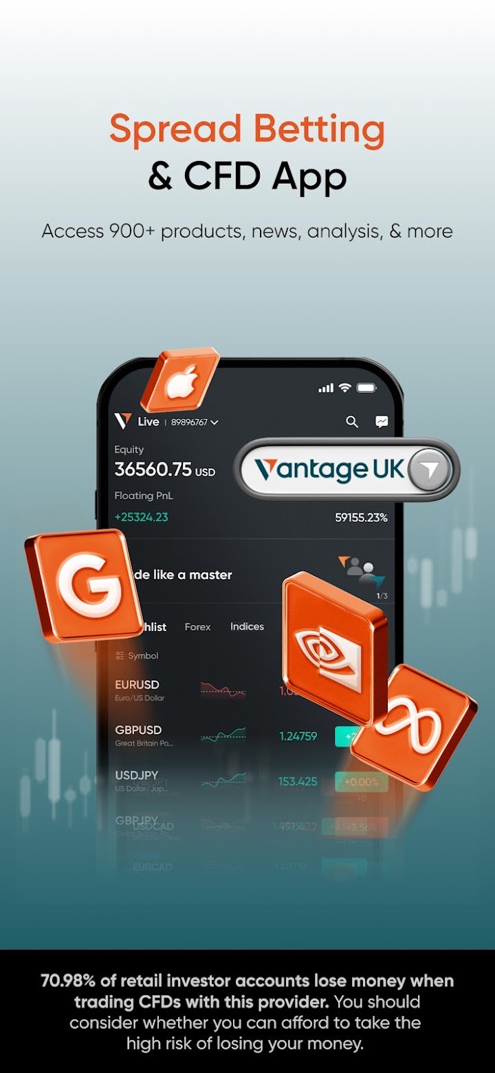 Vantage UK screenshot